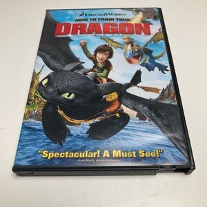 Dreamworks How to Train Your Dragon DVD 2010 Widescreen Animation Family